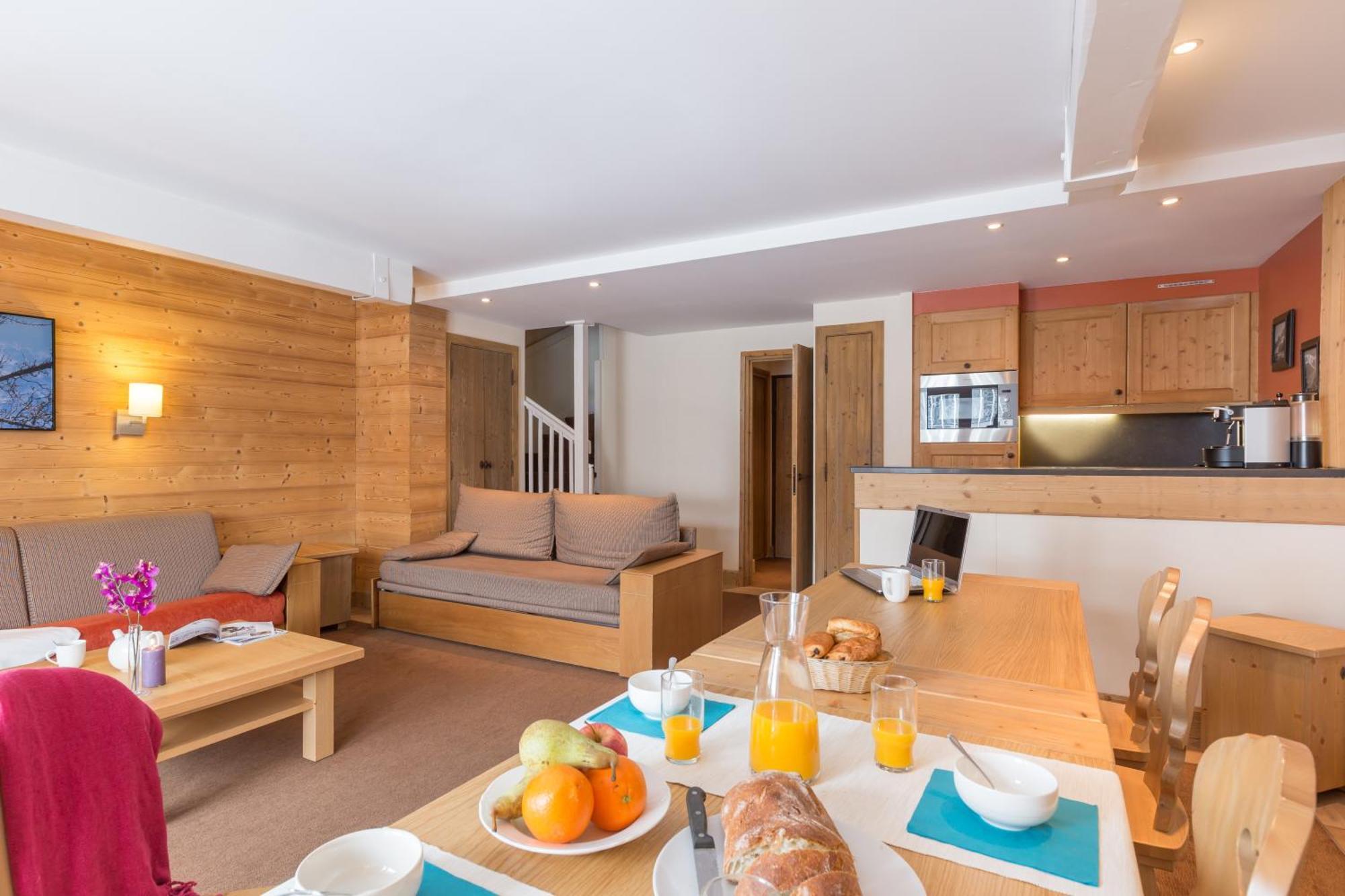 Residence Pierre & Vacances Premium Les Chalets Du Forum Courchevel Eksteriør billede